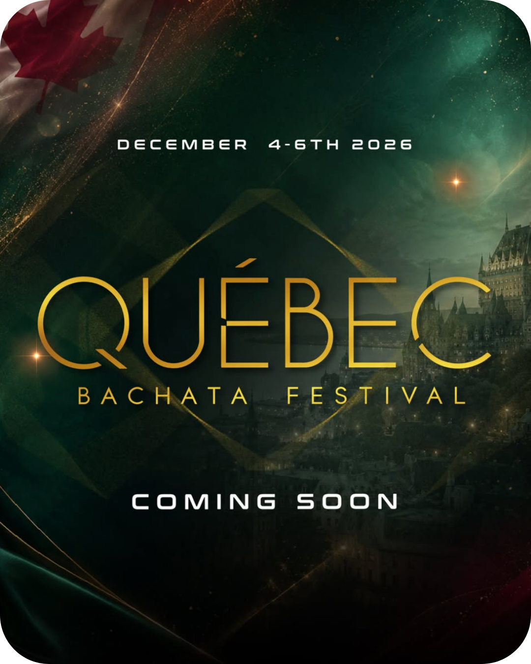 Quebec Bachata Festival poster