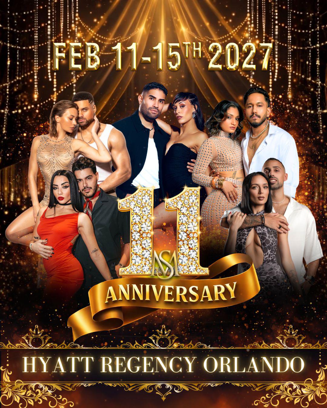 Sensual Movement 11th Anniversary poster